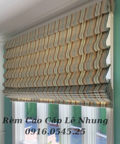Rèm Roman Cao Cấp Chống Nắng Lê Nhung
