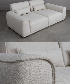 sữa chữa sofa kem, làm mới sofa kem, bọc lại sofa màu kem, bọc mới sofa kem